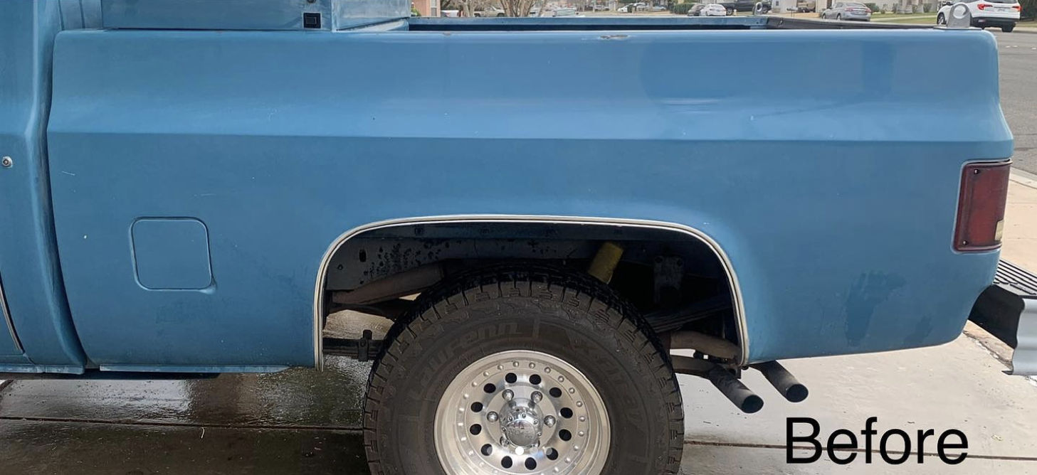 Chevrolet before detailing